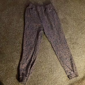Purple Joggers